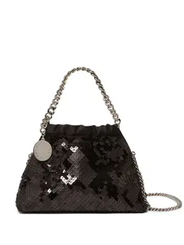 Мини-сумка Falabella с пайетками Stella McCartney, черный 31365970 | черный