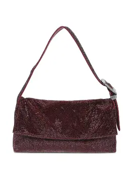 Benedetta Bruzziches large Vitty crystal-embellished shoulder bag 31888866