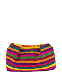 Мини-клатч Sisal в полоску Sensi Studio, желтый 30196207 | желтый