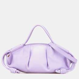 Loewe Purple Small Shiny Calfskin Paseo Satchel 1195663