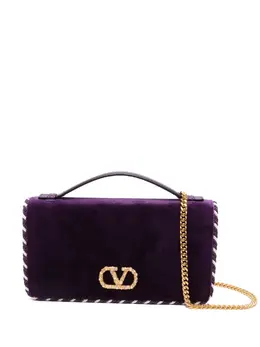 Маленькая сумочка-клатч VlLogo Signature Valentino Garavani, фиолетовый 31772113 | фиолетовый