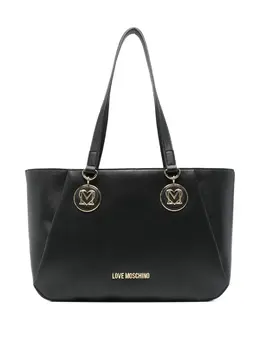 Сумка-шоппер с логотипом Love Moschino, черный 31670507 | черный