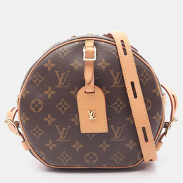 1196763 Louis Vuitton Boite Chapeau Souple MM Brown Monogram Canvas Shoulder Bag