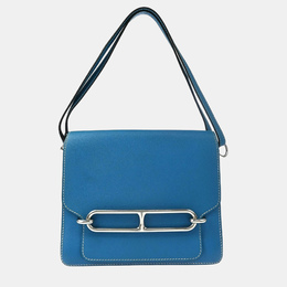 Hermes: Голубая сумка 