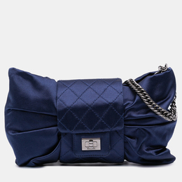 Chanel: Голубой клатч 