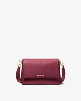 Женская сумка-бандо Nessa маленькая из кожи Michael Kors, бордовый mp_0478263_30t5g8zm1l | burdeos