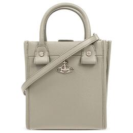 Мини-сумка-тоут с орбитальным медальоном Vivienne Westwood 4204007nus000dm406