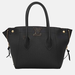 Louis Vuitton: Чёрная сумка-шоппер 