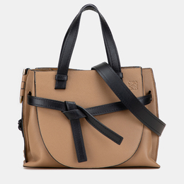 Loewe Brown Small Leather Gate Top Handle Satchel 1205358