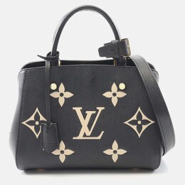 Louis Vuitton Montaigne Bb Bi-Color Monogram Empreinte Shoulder Bag 1206332