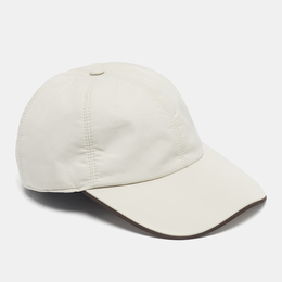 Ermenegildo Zegna: Белая кепка 