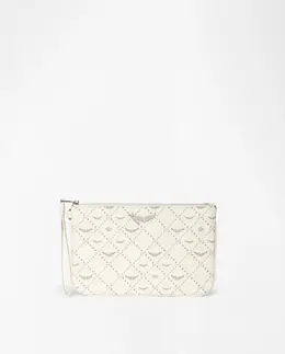 Сумка-тоут Z Pouch из холщовой ткани с монограммой Zadig & Voltaire, белый mp_0900954_lwsg03719 | blanco