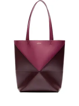 Двухцветная сумка-тоут Puzzle Fold Loewe, фиолетовый 31702949 | фиолетовый
