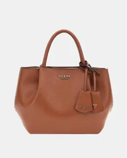 Сумка через плечо с молнией и магнитной застежкой Guess, светло-коричневый a55601703 | marrón claro