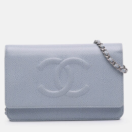 Chanel: Голубой кошелёк 