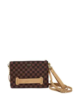 Клатч Hennyville в клетку Sprayground, коричневый 31034450 | коричневый
