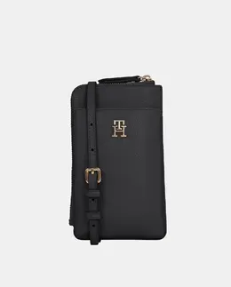 Сумка для телефона черного цвета с логотипом Tommy Hilfiger, черный a54783478 | negro