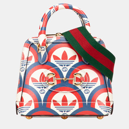 Gucci: Красная сумка на руку  Horsebit 1955