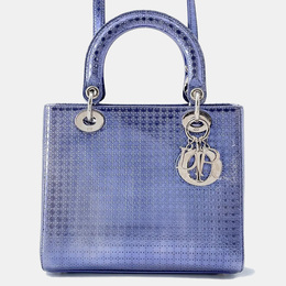 Dior: Фиолетовая сумка 