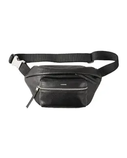 Мужская поясная сумка из ткани и кожи Sandro, черный mp_0910053_shasa01274 | negro