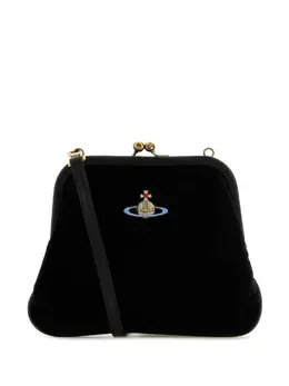 Бархатный клатч Vivienne Vivienne Westwood, черный 24911671 | черный