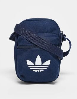 Классическая фестивальная сумка Adidas Originals Adicolor темно-синего цвета 148336217 | night indigo