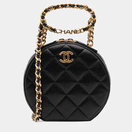 Chanel: Чёрный клатч 