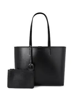 Сумка-шоппер из кожи через плечо Kurt Geiger, черный mp_0021060_3592700109 | negro