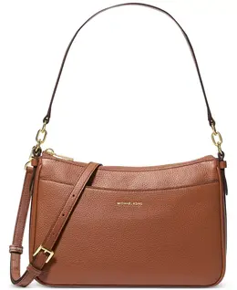 Сумка-мессенджер Michael Kors Small Top Zip-Pouchette Crossbody, коричневый 23159580 | luggage