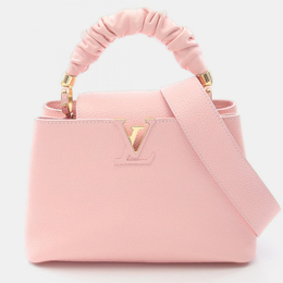 1196832 Louis Vuitton Capucines BB Pink Taurillon Leather Shoulder Bag