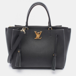 LV Lockme Shoulder Bag, Black | 1196736