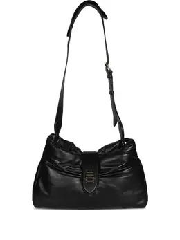 Сумка через плечо с мягким клапаном Max Mara, черный 31173277 | черный