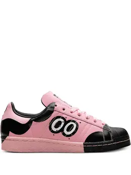 adidas: Светлые кроссовки  Superstar