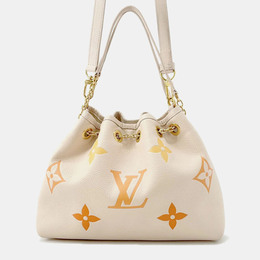 Louis Vuitton LV Summer Beige Monogram Empreinte Leather Handle Bag 1220003