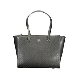 Черная полиэтиленовая женская сумка Tommy Hilfiger 0016836322 | black
