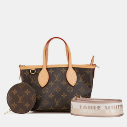 Louis Vuitton: Коричневая сумка  Neverfull