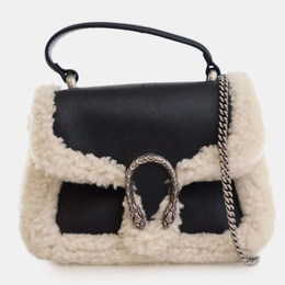 Gucci: Чёрная сумка на руку  Dionysus