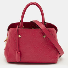 Louis Vuitton: Розовая сумка  Montaigne