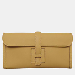 Hermes: Коричневый клатч 