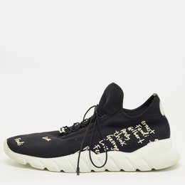 Fendi: Чёрные кроссовки 