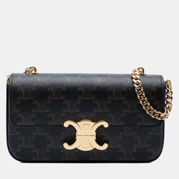 Celine: Коричневая сумка 