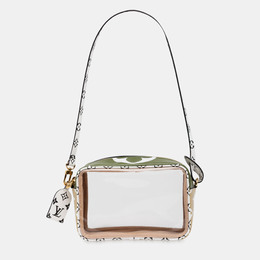 Louis Vuitton: Зелёный клатч 