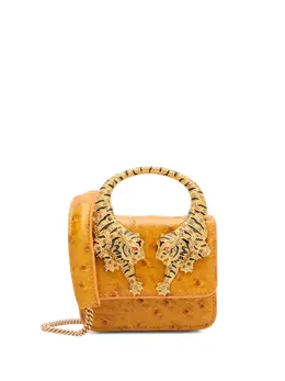 Мини-сумка с верхней ручкой Roberto Cavalli, коричневый 29565057 | коричневый