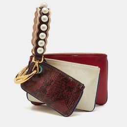 Fendi: Многоцветный клатч 