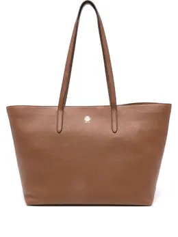 Сумка-тоут из кожи с логотипом-штампом Bally, коричневый 31466000 | коричневый