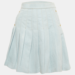 Balmain: Голубая юбка 