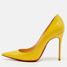 Christian Louboutin: Жёлтые туфли  So Kate