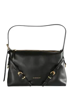 Givenchy mini Voyou buckle-strap leather shoulder bag 31799214