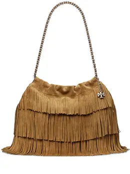 Tory Burch Fleming suede tote bag 31928138