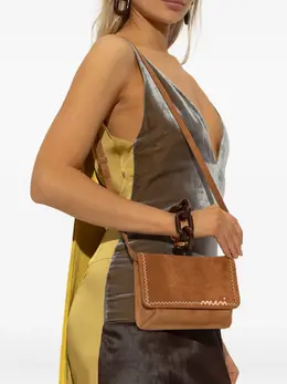 Сумка через плечо из замши Marni, коричневый 31902319 | коричневый